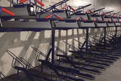 Lahti Central Station is the Latest Transport Hub to Receive the Popular FalcoLevel-Premium+ Two-Tier Cycle Rack