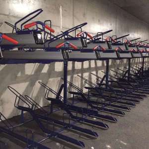 Lahti Central Station is the Latest Transport Hub to Receive the Popular FalcoLevel-Premium+ Two-Tier Cycle Rack
