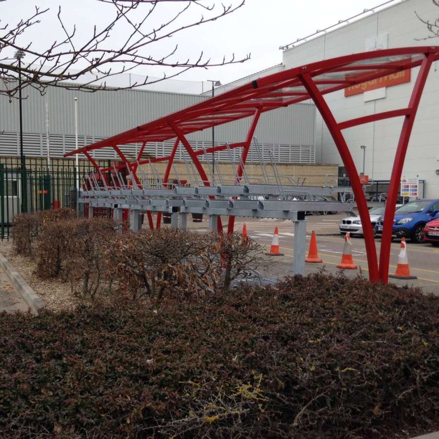 Falco Delivers 50 Secure Cycle Parking Spaces to the Mail