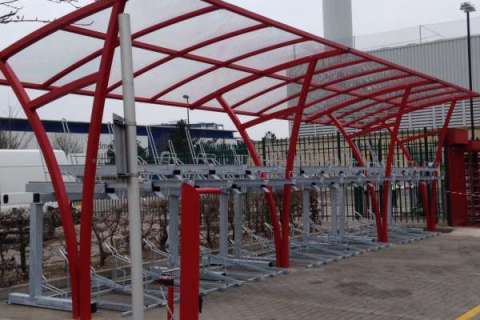 Falco Delivers 50 Secure Cycle Parking Spaces to the Mail