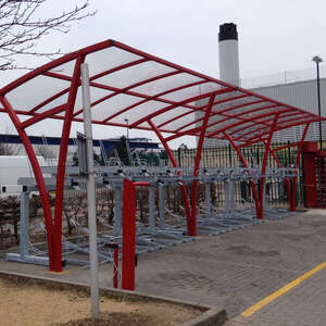 Falco Delivers 50 Secure Cycle Parking Spaces to the Mail