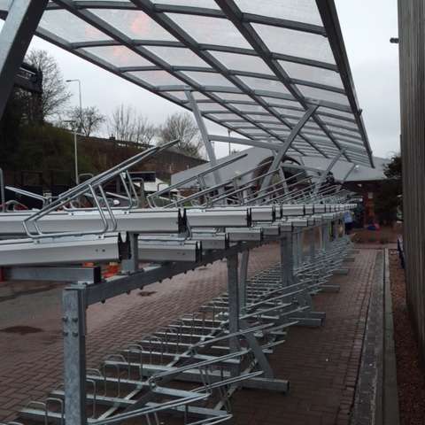 Falco Continues the Roll-Out of Abellio ScotRail Cycle Parking Facilities at Livingston North and Inverkeithing Stations!