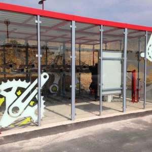 Bespoke Cycle Hub for Birmingham International Station!