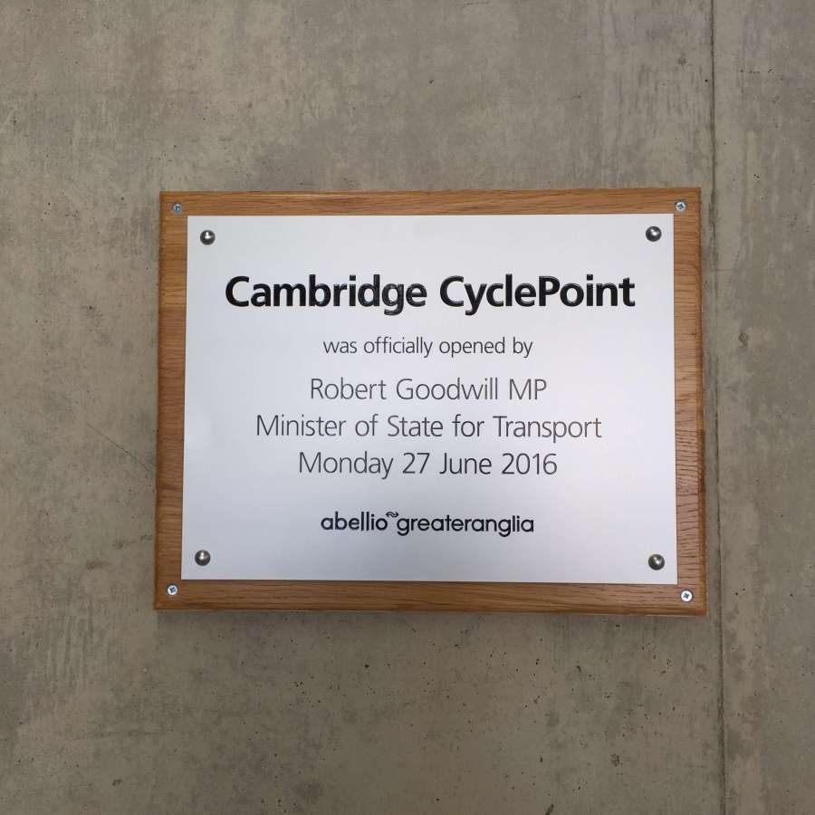 The UK’s Largest Cycle Hub at Cambridge Station Officially Opens to the Public Incorporating 3,000 Falco Cycle Parking Spaces!