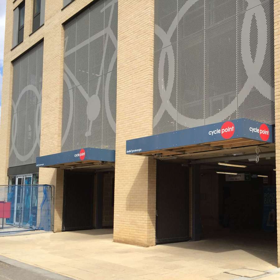 The UK’s Largest Cycle Hub at Cambridge Station Officially Opens to the Public Incorporating 3,000 Falco Cycle Parking Spaces!