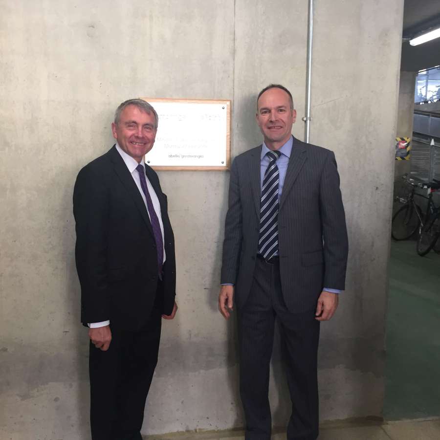 The UK’s Largest Cycle Hub at Cambridge Station Officially Opens to the Public Incorporating 3,000 Falco Cycle Parking Spaces!