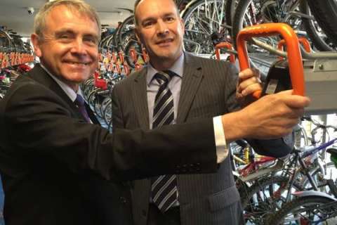 The UK’s Largest Cycle Hub at Cambridge Station Officially Opens to the Public Incorporating 3,000 Falco Cycle Parking Spaces!