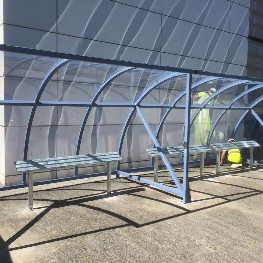 Network Rail’s UK Headquarters at Milton Keynes Receives Falco Weather Shelters!