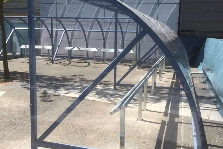 Network Rail’s UK Headquarters at Milton Keynes Receives Falco Weather Shelters!