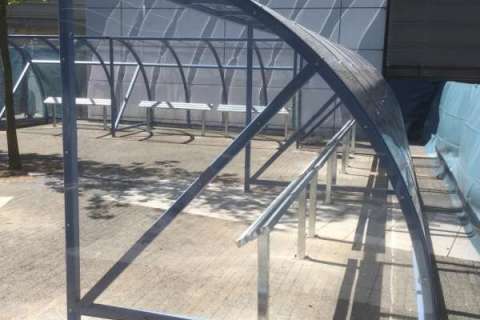 Network Rail’s UK Headquarters at Milton Keynes Receives Falco Weather Shelters!