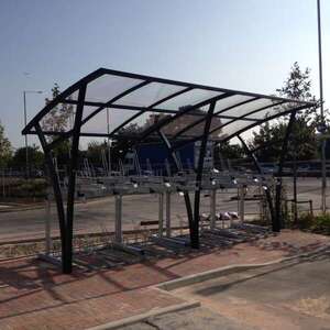 Contemporary Cycle Canopies for Segro Skyline in Feltham!