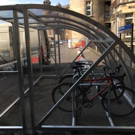 NHS Greater Glasgow and Clyde Receive Trio of Secure Cycle Parking Facilities!