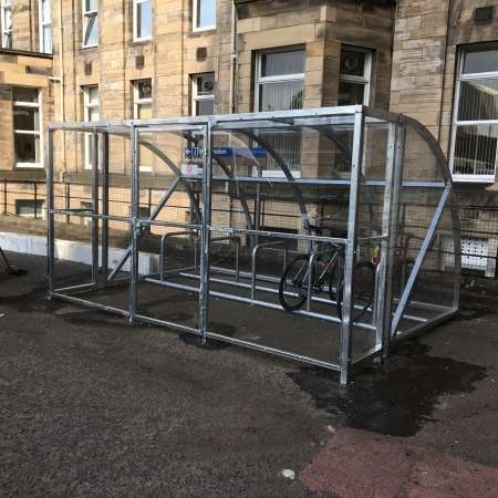 NHS Greater Glasgow and Clyde Receive Trio of Secure Cycle Parking Facilities!