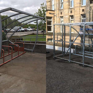 NHS Greater Glasgow and Clyde Receive Trio of Secure Cycle Parking Facilities!