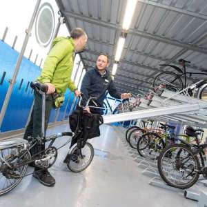 Falco is Right on Track at Huddersfield Station