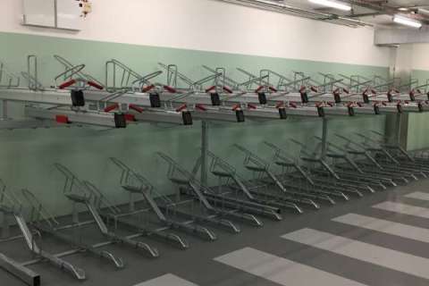 Bristol’s New Ambitious Digital Hub for Businesses Receives Falco’s Ultra Secure Two-Tier Cycle Racks