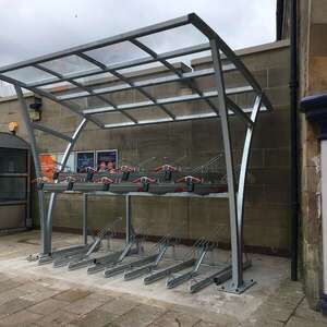 Falco Continues the Roll-out of Abellio ScotRail Cycle Parking Facilities