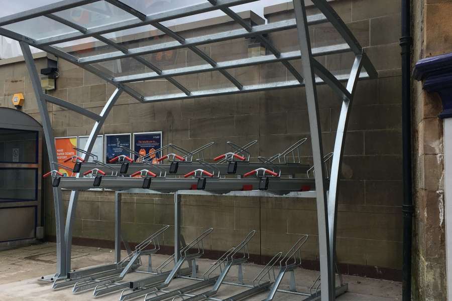 Falco Continues the Roll-out of Abellio ScotRail Cycle Parking Facilities