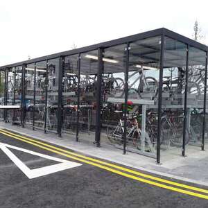 Allstate Pushes the Button for Cycle Parking in Belfast
