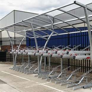 Jaguar Landrover Gets High Performance Falco Cycle Parking!