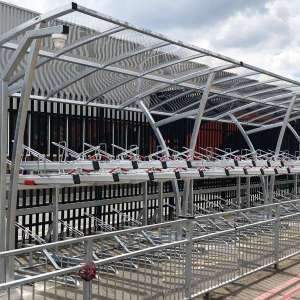 Jaguar Landrover Gets High Performance Falco Cycle Parking!