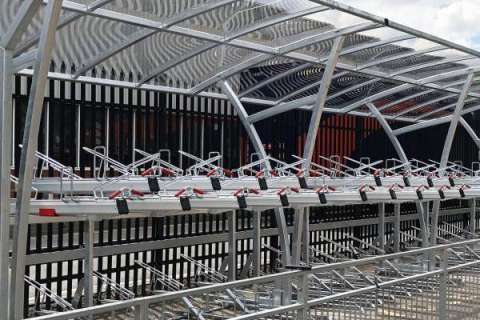 Jaguar Landrover Gets High Performance Falco Cycle Parking!