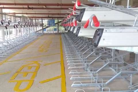 Falco Installs Two-Tier Cycle Parking for the Internationally Renowned Addenbrookes Hospital in Cambridge