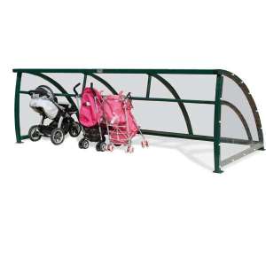 Shelters, Canopies, Walkways and Bin Stores | Storage Shelters | FalcoRoller Buggy Shelter | image #1|
