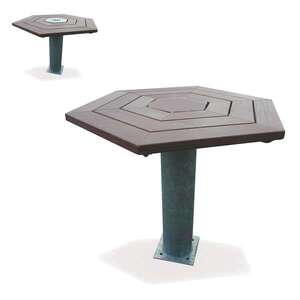Street Furniture | Picnic Tables | FalcoSwing Hexagonal Table | image #1|
