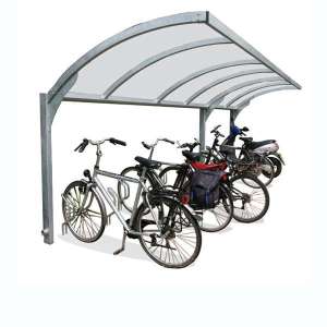 Shelters, Canopies, Walkways and Bin Stores | Cycle Shelters | FalcoGamma Cycle Shelter | image #1|