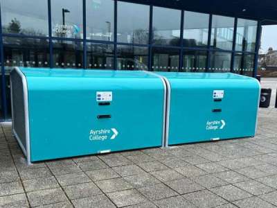 Ayrshire College Bike Hangars