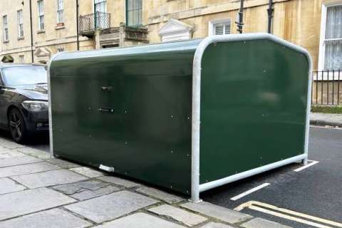 Bath and North Somerset Council Bike Hangar