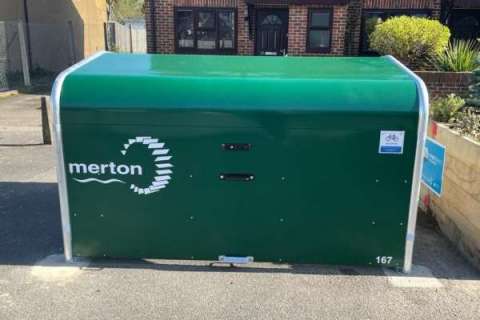 Merton Council Bike Hangar