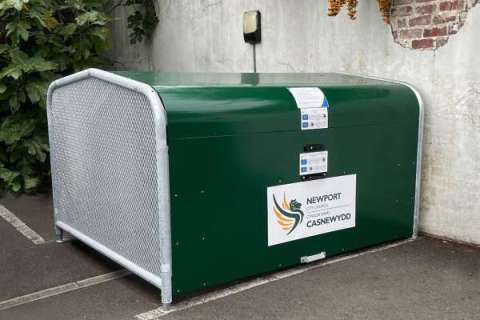 Bike Hangar Newport City Council