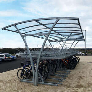 B&M Bargains Receives Falco Cycle Shelters for First Ever Southern Distribution Centre