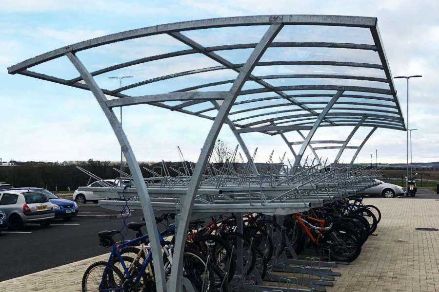 B&M Bargains Receives Falco Cycle Shelters for First Ever Southern Distribution Centre