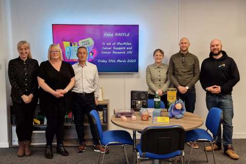 Falco Raises Over £200 in aid of MacMillan Cancer Support and Cancer Research UK