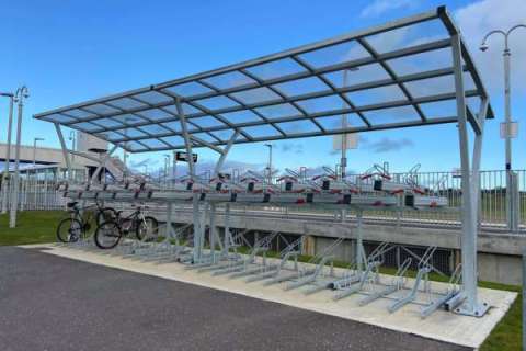 Cycle Parking for Kintore Station