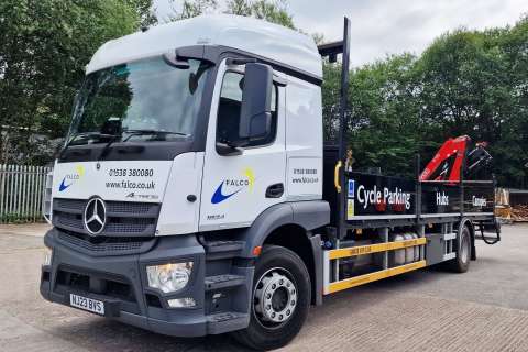 Falco Delivery and Installation Vehicles Step Up Another Gear With New FORS Silver Accreditation