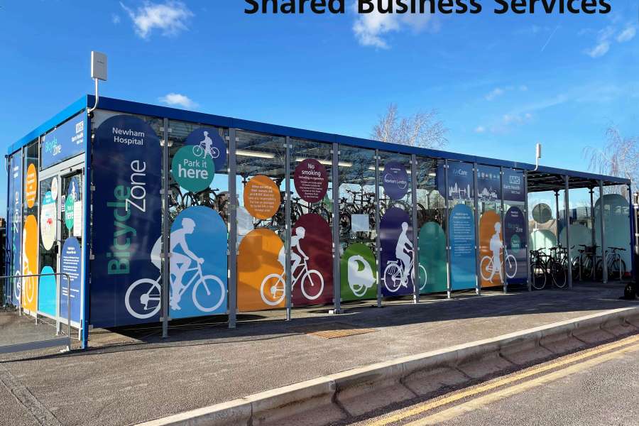 NHS Cycle Parking