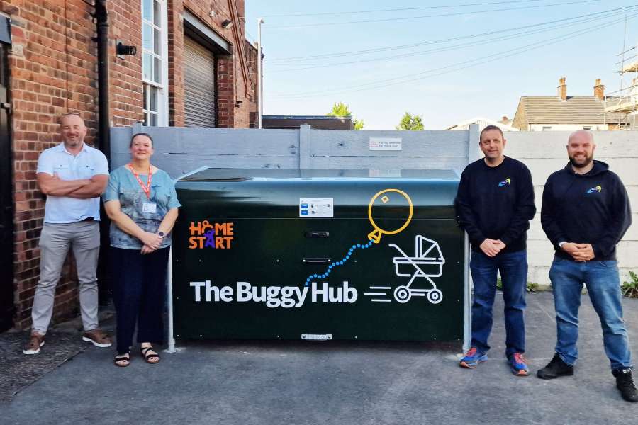 Falco Buggy Shelter Donation Home-Start