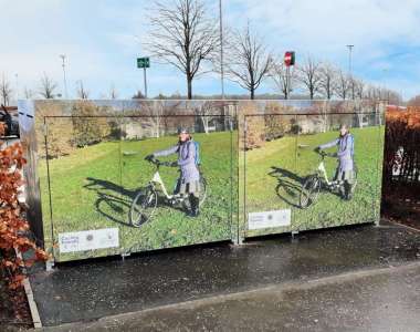 NHS Forth Valley Cycle Lockers