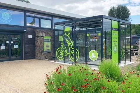 Telford Town Park Cycle Hub