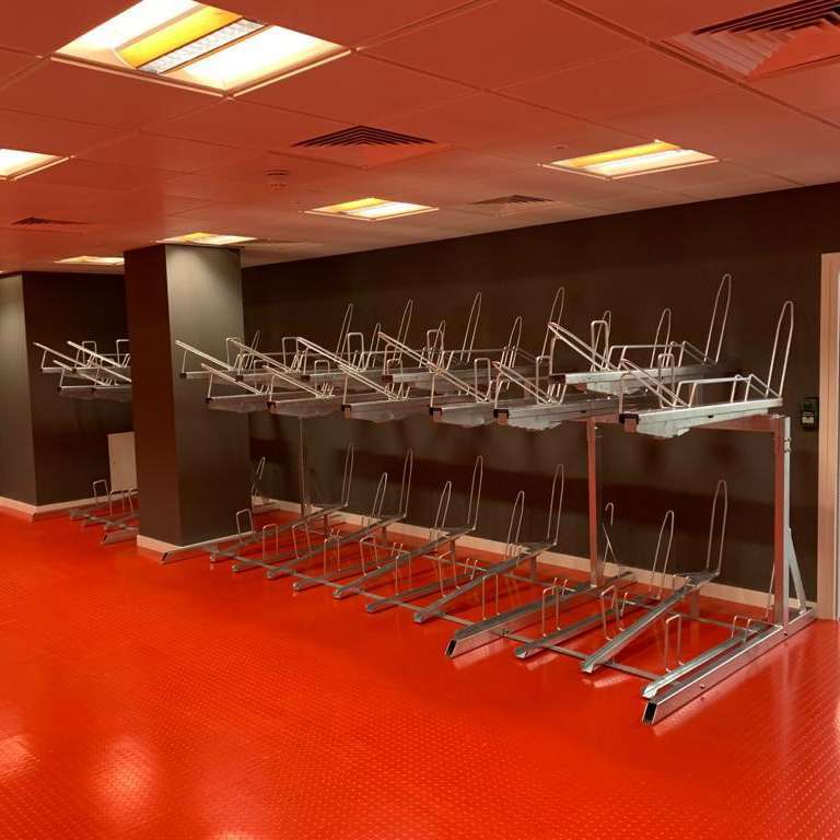Two-Tier Cycle Parking