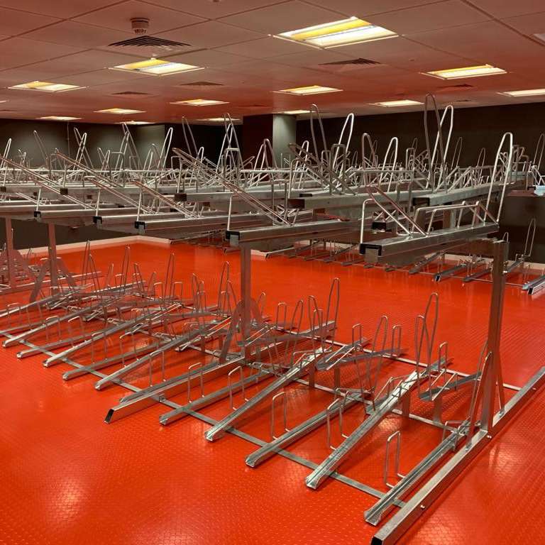 Two-Tier Cycle Parking