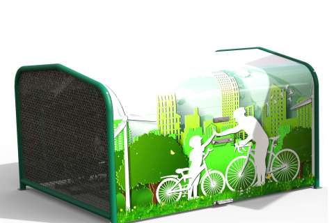 Give your FalcoPod Bike Hangar or FalcoCargoBox a Make-over
