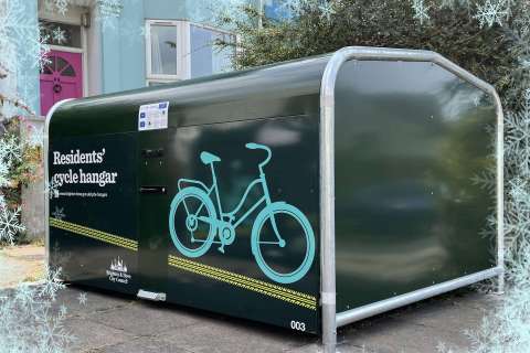 How to Access Your FalcoPod Bike Hangar This Winter