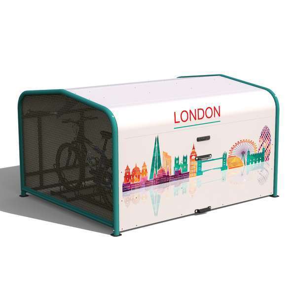 Bike Hangar Rendering