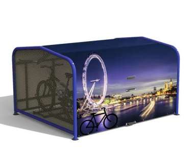 Bike Hangar Rendering
