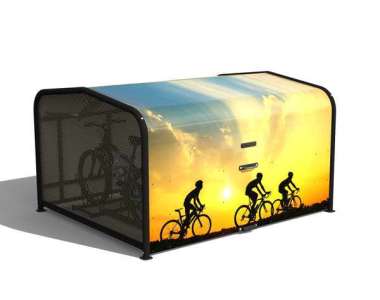 Bike Hangar Rendering